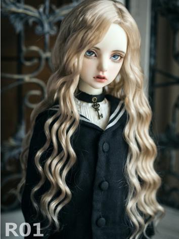 1/3 Wig Boy/Girl Gold Hair for SD Size Ball-jointed Doll