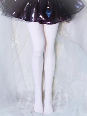Bjd Socks Girls Black/White/Pink/Purple Pantyhose Stockings for SD/MSD Ball-jointed Doll