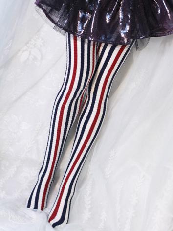 Bjd Socks Girls Stripe Pantyhose Stockings for SD/MSD Ball-jointed Doll