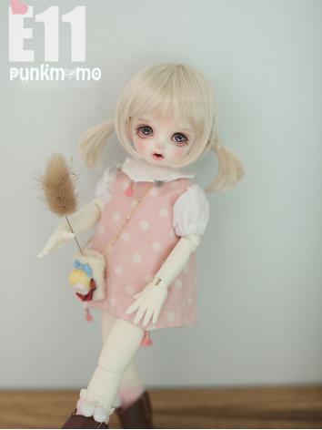 1/6 Wig Girl Cute Light Gold Hair E11 for YSD Size Ball-jointed Doll
