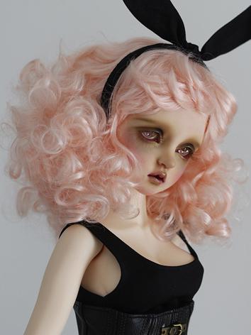 1/3 Wig Girl Flaxen Curly H...