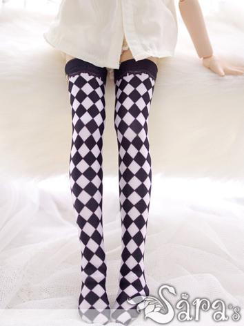 Bjd Socks Girl Lady Printed High Stockings for SD/DD Ball-jointed Doll