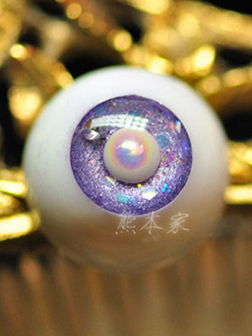 20mm purple with lavender Alien eye Resin BJD Doll Eyes X6