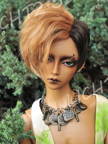 1/3 Wig Boy Yellow&Black Short Hair[643] for SD Size Ball-jointed Doll