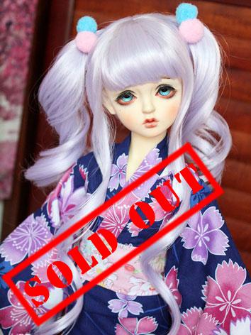 Bjd Clothes Female Kimono Yukata for SD10/MSD Ball-jointed Doll