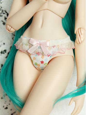 1/3 1/4 Clothes Girl Underpants Printed Panties for SD/MSD Ball-jointed Doll