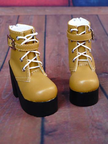 1/3 1/4 Girl Shoes Yellow/D...