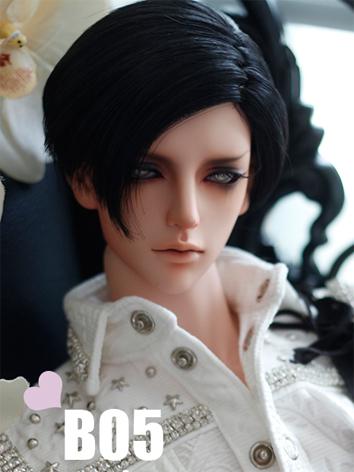 1/3 Wig 9-10inch Boy Silver Gold/Light Gold/Black Short Hair B05 SP for SD/70cm Size Ball-jointed Doll