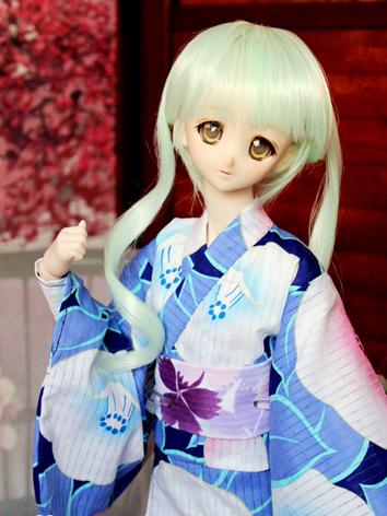 Bjd Clothes Female Kimono Yukata for SD10/MSD Ball-jointed Doll