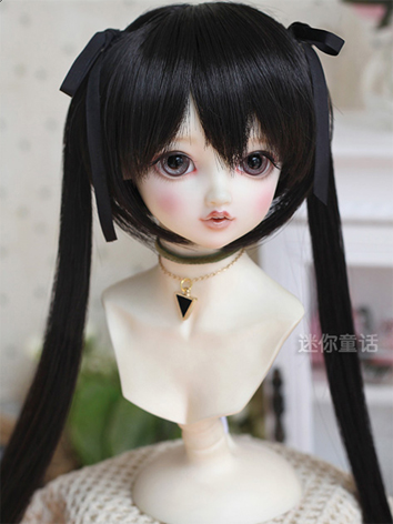Details about   New High temperature silk short hair Wig For 1/3 1/4 1/6 BJD Doll 