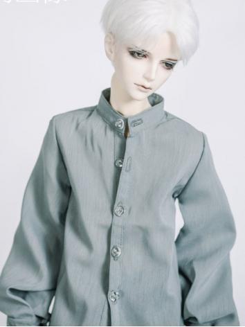 1/3 1/4 70cm Clothes Greyish Green Shirt A214 for MSD/SD/70cm Size Ball-jointed Doll