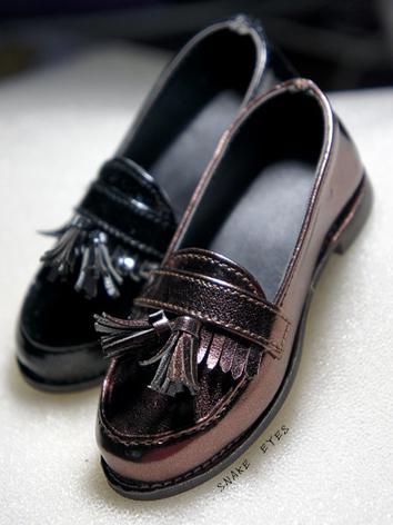 1/3 1/4 Shoes Male Black/Brown Shoes for SD/MSD Ball-jointed Doll