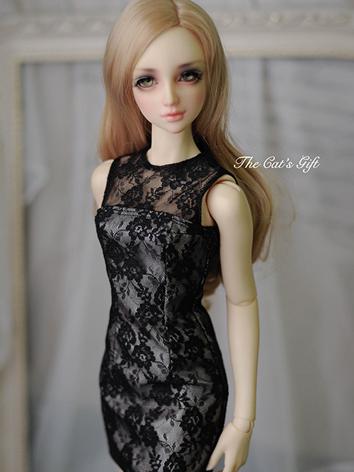 1/3 Clothes Girl Lace Short Dress Outfit for SD Ball-jointed Doll