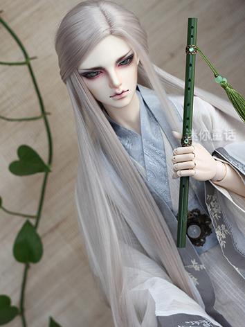 BJD Wig Girl/Boy Flaxen gold/Gray Hair 1/3 1/4 Wig for SD/MSD Size Ball-jointed Doll