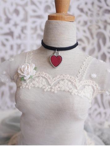 BJD Accessaries Decoration Heart Choker Necklace for SD Ball-jointed doll