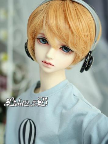 1/3 Wig Gold/Brown Short Hair[NO.50] for SD Size Ball-jointed Doll