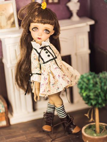1/6 Clothes Printed Dress for YOSD Ball-jointed Doll