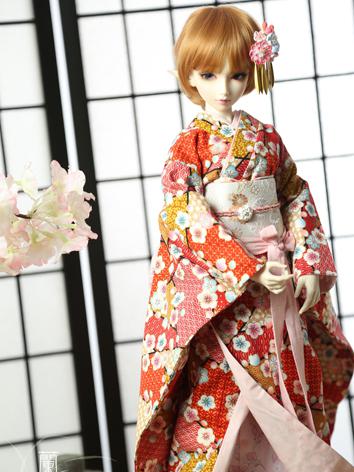 BJD Clothes Boy/Girl Kimono [YinChun] for 75cm/70cm/SD/MSD/YSD Ball-jointed Doll