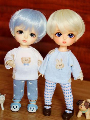 BJD Clothes Boy/Girl Printed T-shirt Top for YOSD 1/8 Ball jointed Doll