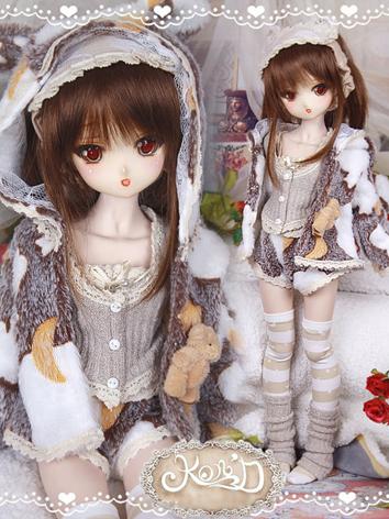 BJD Clothes MSD/MDD/DSD size Warmer Suit Ball-jointed Doll