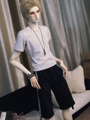 BJD Clothes Boy Black Short Pants Trousers for SD/70cm/MSD Ball-jointed Doll