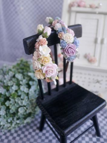 BJD Hair Decoration Hairpin Flowers Hairband Stick for SD/MSD/YOSD Ball-jointed doll