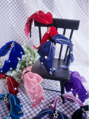 BJD Hair Decoration Hairpin Bow Hairband Stick for SD/MSD/YOSD Ball-jointed doll