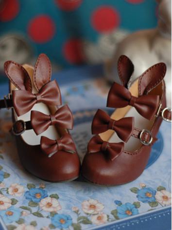 1/3 Girl Brown/White/Pink/Blue Shoes for SD Ball-jointed Doll