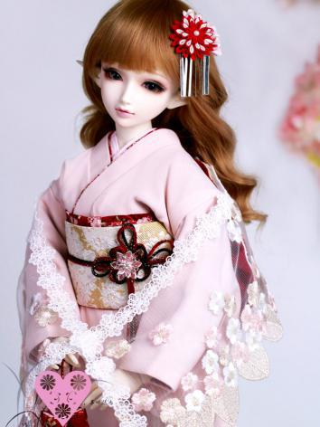 BJD Clothes Boy/Girl Kimono [Ruoli] for 75cm/70cm/SD/MSD/YSD Ball-jointed Doll