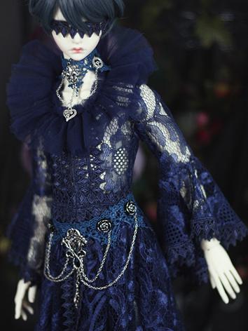 Bjd Clothes Blue Lace Suit + Blue Owl + for SD10/SD13/SD17/70CM/72cm Ball-jointed Doll