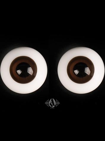 BJD Eyes 16mm Brown Eyeballs EY16006 for BJD (Ball-jointed Doll)