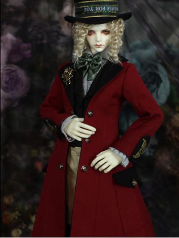Bjd Clothes + Cranford II+ White/Blue/Red Uniform Suit for SD10/SD13/SD17/70CM/72cm Ball-jointed Doll
