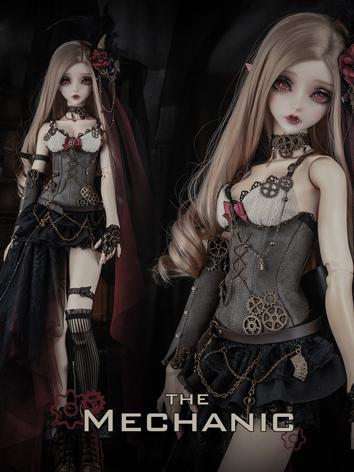 1/3 BJD Clothes Girl Black Dress for SD Ball-jointed Doll