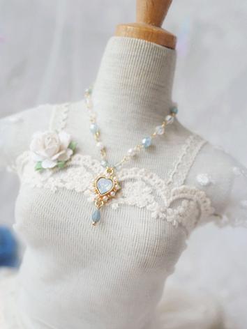 BJD Accessaries Decoration Ice Heart Necklace for SD/MSD Ball-jointed doll