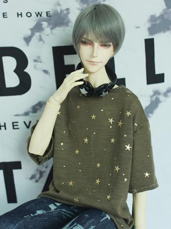 BJD Clothes Boy/Girl Dark Green T-shirt Top for 70cm/SD/MSD Ball-jointed Doll
