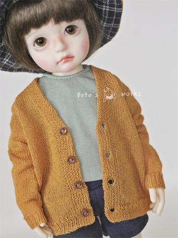 BJD Clothes 1/6 Boy/Girl Cardigan for YOSD Ball-jointed Doll