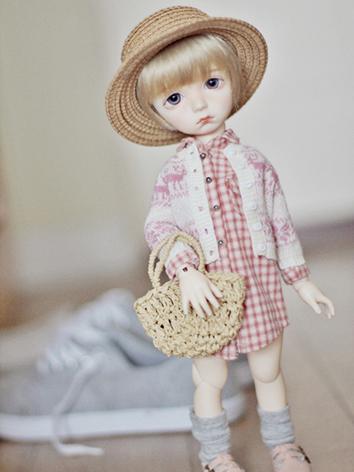 BJD Clothes Girl Cardigan Sweater for YOSD/MSD Ball-jointed Doll