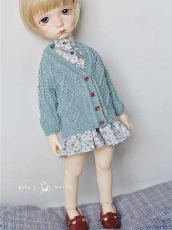 BJD Clothes 1/6 Girl Cardigan Sweater for YSD Ball-jointed Doll