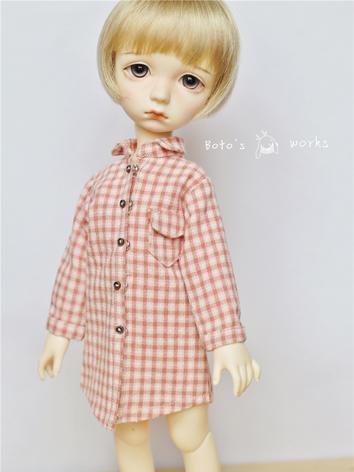 BJD Clothes 1/6 1/4 Boy/Girl Long Shirt for MSD/YSD Ball-jointed Doll
