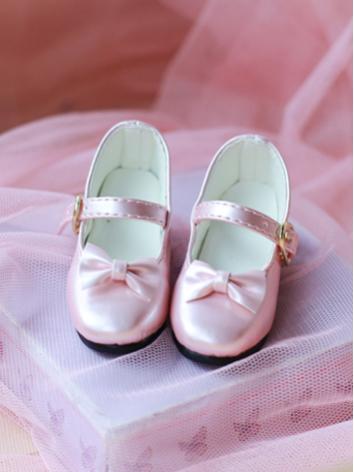 1/3 1/4 Shoes Girl Pink/White/Black/Khaki High-Heels Shoes for SD/MSD Size Ball-jointed Doll