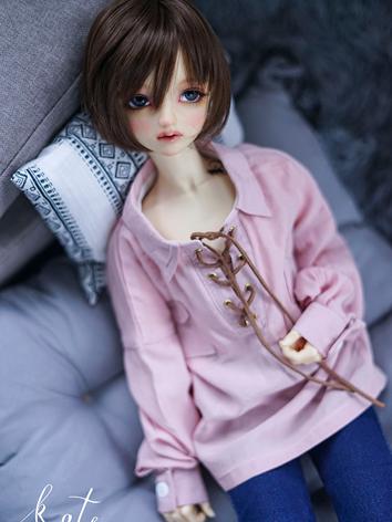 BJD Clothes Boy/Girl Pink/Gray/Khaki T-shirt for 70cm/SD17/SD/MSD Ball-jointed Doll