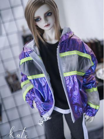 BJD Clothes Boy/Girl Lesar Purple Jacket Coat for 70cm/SD17/SD/MSD Ball-jointed Doll