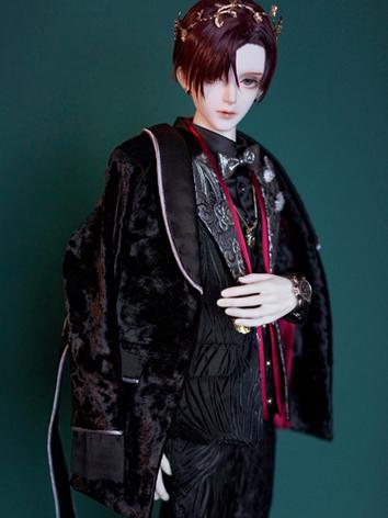 BJD DIKA Valkyrie Style II Black Suit for 70cm boy Ball-jointed Doll