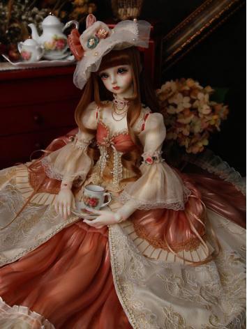 BJD Clothes Girl Dress Lucy Outifit for SD Size Ball-jointed Doll GEMOFDOLL