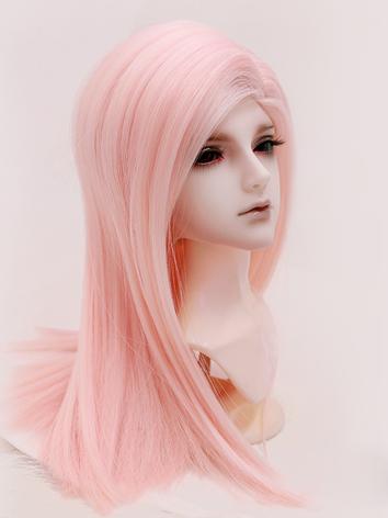 BJD Wig Boy/Girl Pink/Brown/Black Hair for SD/MSD Size Ball-jointed Doll