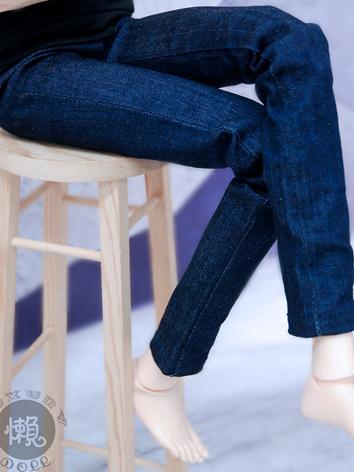 BJD Clothes Boy Blue Jeans Trousers for SD10/SD13/SD17/70cm Ball-jointed Doll