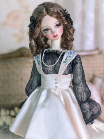 1/3 1/4 Clothes BJD Girl Sweet Dress for SD/MSD Ball-jointed Doll