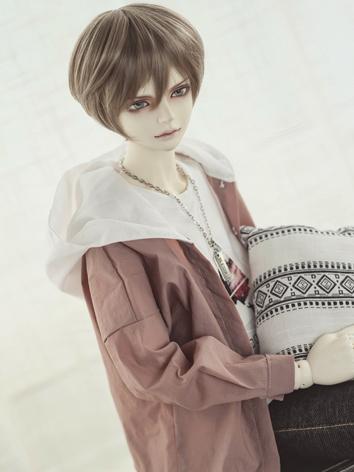BJD Clothes Boy Pink Coat Jacket for SD17 Ball-jointed Doll