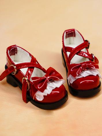 BJD 1/4 Shoes Sweet Girl Shoes for MSD Ball-jointed Doll