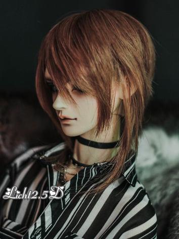 BJD Wig Boy/Girl Purple/Chocolate Hair[NO.03] for SD/MSD/YSD Size Ball-jointed Doll
